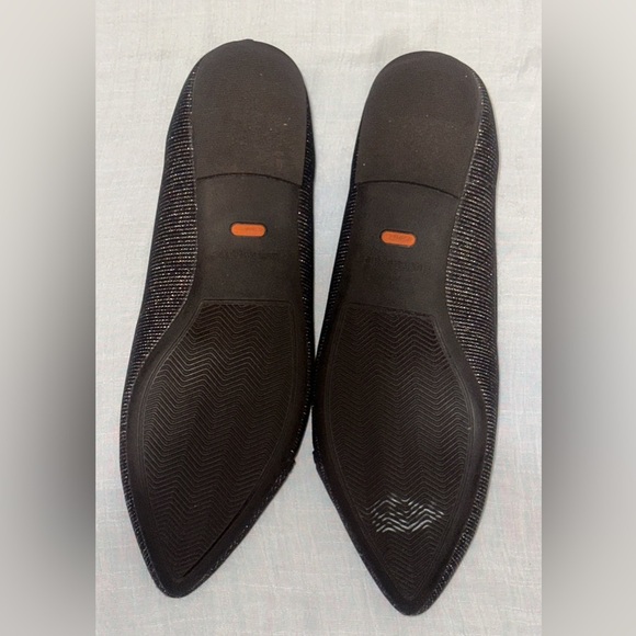 Hush Puppies Sadie Knit Ballet Flats Brown/Gold Size 8.5 - Picture 2 of 5